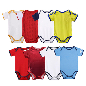 2024 thaand Custom Design tutina da <span class=keywords><strong>calcio</strong></span> Baby tutina traspirante <span class=keywords><strong>maglia</strong></span> da <span class=keywords><strong>calcio</strong></span> per neonato <span class=keywords><strong>maglia</strong></span> da <span class=keywords><strong>calcio</strong></span> di alta qualità per bambini - Product Image 1