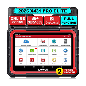 2025 ra mắt x431 Pro ưu tú hai chiều quét công cụ xe ô tô điện 38 + dịch vụ bao gồm ECU mã hóa 2 năm cập nhật miễn phí - Product Image 1