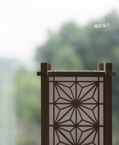 Đèn bàn thủ công Kumiko truyền thống Nhật Bản - Product Image 5