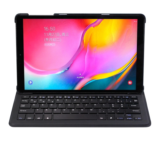 PC+PU Leather Hybrid Case Stand Auto-sleep Magnetic Function Shockproof Waterproof Protection for for Tab 10.1 Tablet