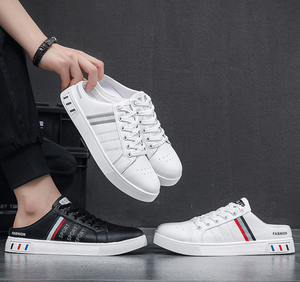Zapatillas Deportivas Transpirables para Hombre, Estilo Mule, Blancas, Casuales, para Usar Todo el Día - Product Image 6