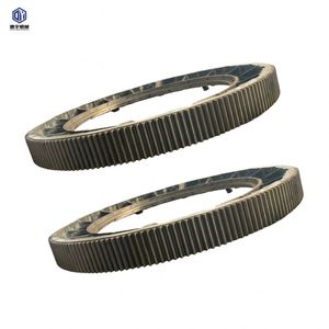 Broyeur à boulets circonférence engrenage entraînement S45C coulée acier personnalisé rotatif grand diamètre éperon grand anneau engrenage - Product Image 1