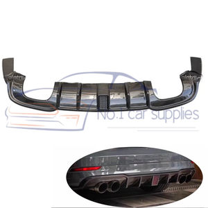 Diffuseur de pare-chocs arrière en fibre de carbone de qualité supérieure avec lampe LED pour <span class=keywords><strong>A3</strong></span> <span class=keywords><strong>S</strong></span>-<span class=keywords><strong>Line</strong></span> S3 RS3 berline 2017-2019 - Product Image 4