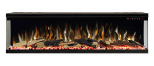 Cheminée électrique à 3 côtés avec 6 couleurs de flammes, télécommande, lumière LED, pour salon - Product Image 3