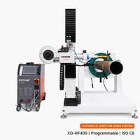 Machine de soudage circulaire robuste KEPUNI 400 avec mandrin électrique et support de 3 m