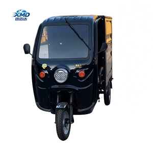 Tricycle électrique cargo à carrosserie ouverte 501800W 48V, moteur sans balais, batterie au plomb-acide, capacité <span class=keywords><strong>de</strong></span> charge 300-400 <span class=keywords><strong>kg</strong></span>, vitesse 70 km/h, autonomie 90 km, 4 roues - Product Image 6