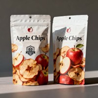 Op maat gemaakte digitale printbare, hersluitbare plastic aluminiumfolie diepvriesvruchten/voedsel/snack verpakking staande pouch met ritssluiting