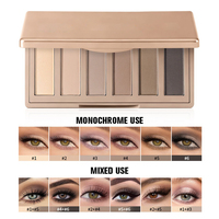 Palette de fards à paupières personnalisée avec des nuances mates, scintillantes et brillantes, formule longue tenue pour les maquilleurs, vente en gros
