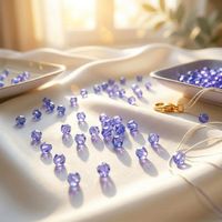 Strass en diamant à facettes en époxy de 4 mm, écologiques, durables, de qualité supérieure, à coudre, à 2 points, pour vêtements de haute couture