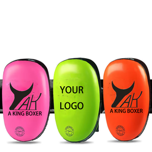 AK Muay <span class=keywords><strong>Thai</strong></span> Adult Children's Home <span class=keywords><strong>Boxing</strong></span> & Leg Target Material de PU transpirable montado en la pared al por mayor - Product Image 1