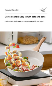 <span class=keywords><strong>Wok</strong></span> de Lujo de 28 cm, Fundido a Presión, con Mango de Baquelita, Elegante Sartén de Color Combinable, Diseño Ecológico - Product Image 3