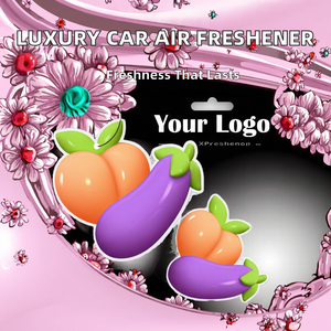 THCJ Deodorante per Auto Personalizzato di Lusso a Forma di Albero Nero, Profumo Duraturo e Naturale - Product Image 2