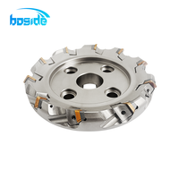 Disque de fraisage CNC indexable de précision plane personnalisable OEM 545 Type Bt50 à 45 degrés SEEN1504Insert tête de fraisage à alimentation élevée