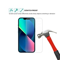 Protector de pantalla de vidrio templado para teléfono, OEM, antigolpes, para iphone 14