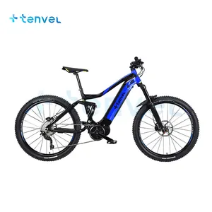 Tenvel Most Powerful Electric Bike Electric Motorcycle E Bike MTB 48v Mountain Mid Drive Unique Frame Downhill Ebike