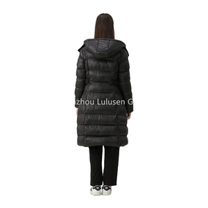 Custom Logo Winter <strong>Women</strong> Long <strong>Coat</strong> Hooded Warm Thick <strong>Black</strong> Down <strong>Parka</strong> Expediton Down Jacket for <strong>Women</strong> - Product Image 6