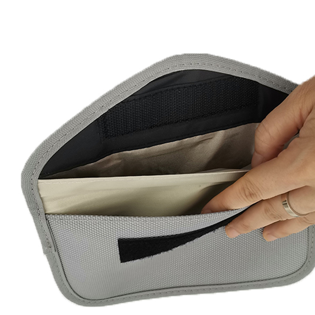 Anti Data Skimming Anti Car Theft RFID Wallet Mobile Phones Cases