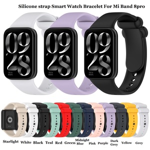 Correa de <span class=keywords><strong>reloj</strong></span> de silicona de estilo deportivo para Redmi Watch5/<span class=keywords><strong>4</strong></span> /Xiaomi <span class=keywords><strong>Mi</strong></span> <span class=keywords><strong>Band</strong></span> 8 Pro /<span class=keywords><strong>Mi</strong></span> <span class=keywords><strong>Band</strong></span> 9 Pro Watch Bracelet - Product Image 2