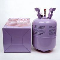 Kit de gaz hélium haute pression en acier 7L EC-13B du fabricant, avec réservoir d'hélium 50LB pour ballons
