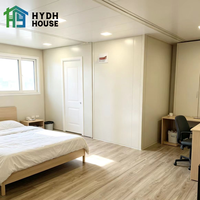 Maison préfabriquée personnalisée en conteneur extensible de 20 pieds ou 40 pieds avec cuisine, villa, logement préfabriqué, maisonnette portable, maison mobile