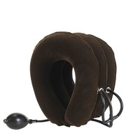 FSPG Collier de Traction Cervicale Gonflable pour Soulager la Douleur – Appareil de Soutien Cervical et Oreiller de Traction
