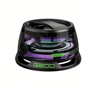 G200 Multifunctional Mini Music <b>Speaker</b> RGB Lighting Magnetic Wireless <b>Speaker</b> Portable Playback Phone Holder Audio Player - Product Image 1
