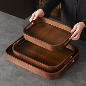 Bandeja de Bambú al por Mayor para Almacenamiento y Servicio de Alimentos en el Hogar y la Cocina - Product Image 2