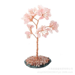 Árbol de la Fortuna de Cristal, Decorativo, Paquete de Varias Piezas, Hecho a Mano con Piedra Natural, Regalo Artesanal para el Hogar u Oficina - Product Image 2