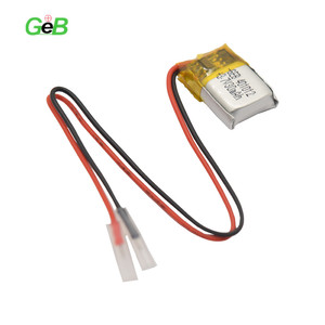 Chất lượng cao <span class=keywords><strong>Mini</strong></span> kích thước LiPo pin 401012 3.7V 30mAh có thể sạc lại Pouch Lithium Polymer Pin cho tai nghe - Product Image 4