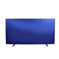 Barrera de Tenis de Mesa Rectangular de Tela Oxford 420D de Alta Calidad Zhuoling OEM, 75*140cm, con Logotipo Personalizado, Suave y Portátil para Estadio