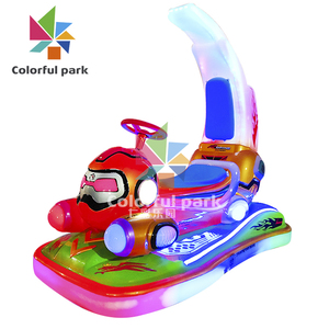 Colorido Parque parachoques del coche <span class=keywords><strong>de</strong></span> carreras <span class=keywords><strong>de</strong></span> <span class=keywords><strong>simulador</strong></span> <span class=keywords><strong>de</strong></span> juego moneda + operado + juego - Product Image 2