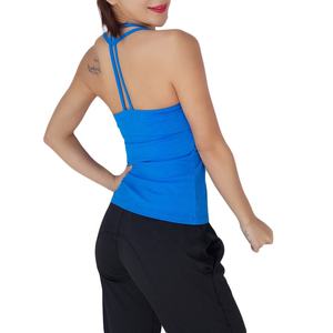 Débardeur de sport pour femmes, haut personnalisé, 100% Polyester, sans manches - Product Image 2