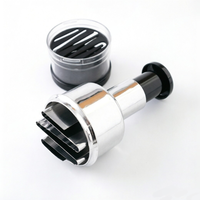 Nouveauté : Presse-ail manuel portable en acier inoxydable facile à nettoyer, coupe-légumes pour la préparation quotidienne des aliments en cuisine