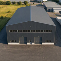 Entrepôt préfabriqué en structure acier de conception moderne de la marque ZTSS