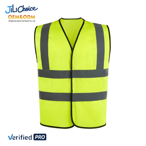 J & L 2025 OEM Cao Màu Xanh An Toàn Vest Thiết Bị Không Thấm Nước Áo Mưa Bảo Vệ Vest Áo Khoác Phản Quang Mưa Áo An Toàn Quần Áo - Product Image 3