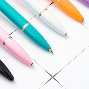 Wholesale Multi-<b>Color</b> Aluminum Ballpoint <b>Pen</b> Metal Press Promotional <b>Pen</b> with Printable Logo Spot Advertising <b>Pen</b> - Product Image 4