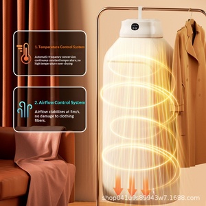 Sèche-linge électrique avec <span class=keywords><strong>repassage</strong></span> automatique, chauffage PTC, commande mécanique, design pliable, portable pour un usage domestique et en voyage - Product Image 3