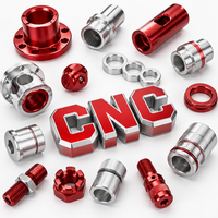 Service d'usinage CNC sur mesure : Adaptateur de moyeu de roue de voiture en aluminium usiné, entretoise, pièces métalliques usinées pour châssis et suspension automobile