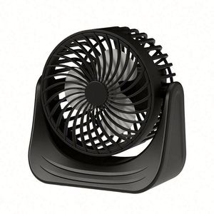 Portable 3-Speed USB Desk Fan - 5.5 Inch Small Personal Cooling Fan with Strong Airflow & Quiet Operation - Product Image 3