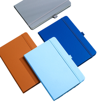 Carnet de notes thermique A7 en cuir PU avec logo personnalisé, couverture rigide, élastique, mini journal de voyage, bloc-notes, cadeau promotionnel