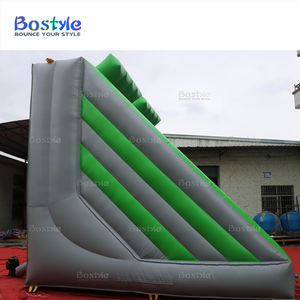 Structure gonflable commerciale d'extérieur en PVC avec mur d'escalade, toboggan, jeu d'échelle interactif et grande capacité pour jardin et parc - Product Image 4