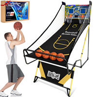 Machine de tir de basket-ball automatique pliable pour deux joueurs LQJ02 Chine Divertissement pour enfants et adultes