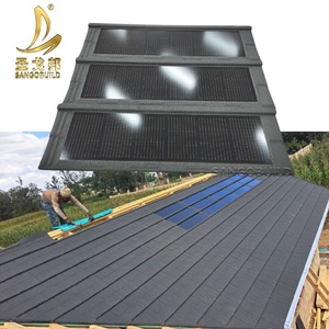 Tuiles solaires intégrées au toit BIPV, panneau solaire, bardeau solaire, toit solaire, nouveaux matériaux de construction photovoltaïque écologiques - Product Image 4