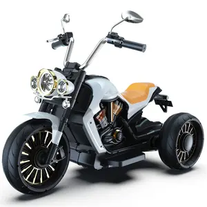 2024 Factory OEM ODM Children Ride On 12V Electric Power Kids Motorcycle 3 Wheels Motorbike For Kids