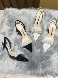 Sandales Baotou transparentes pour femme, style été, élégantes, à talons fins et bout ouvert - Product Image 3