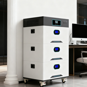 Meilleur prix pour système de stockage d'énergie solaire domestique empilable 16kWh 32kWh 48kWh 64kWh 51.2V 330Ah HS02 avec CAN HS02 Solar Batte - Product Image 5