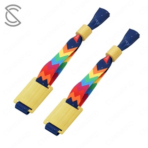 Pulsera de Madera RFID de Buena Calidad, Pulsera de Tela con Frecuencia de 13.56MHz, Entrada para Eventos, Chip NFC Personalizado, Tarjeta de Pago, Membresía, Hotel - Product Image 6