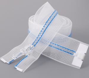 50Cm Chiều Dài Kích Thước 5 Open End Nhựa Nhựa Rõ Ràng Màu Zip Áo Dây Kéo - Product Image 6