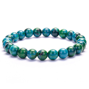 Fashionable 8MM Popular Natural Stone Solid Color <strong>Bead</strong> <strong>Bracelet</strong> <strong>for</strong> Wholesale N800302 - Product Image 4
