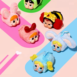Muñeca de Peluche Crybaby Powerpuff Girls 100% Original y Auténtica, Juguetes de Anime POP MART - Product Image 1